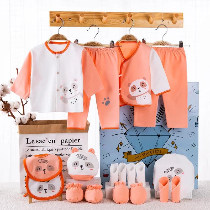 Lawadka 18 pièce/lot nouveau-né bébé vêtements pour filles garçons ensembles 100% coton infantile pr