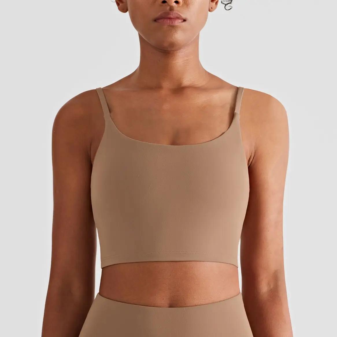 Soutien-gorge de sport pour femmes, Sexy, Yoga, soutien élevé, Impact, sous-vêtements de sport, cour