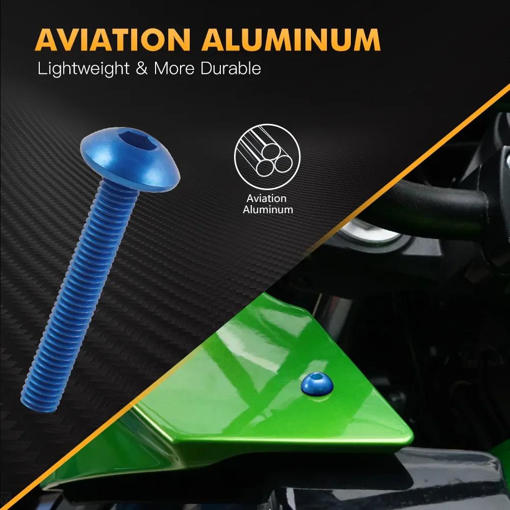 Kit de vis de fixation de boulons de carénage de pare-brise de moto, 190 pièces, pour SUZUKI GSXR 60