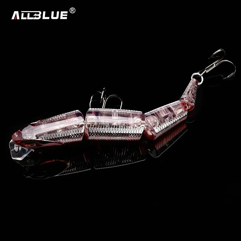 ALLBLUE professionnel articulé Swimbait 70mm 90mm coulant méné leurre de pêche Jerkbait artificiel d