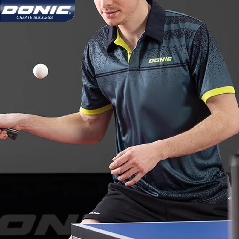 Maillot tennis de table homme femme - Col rond revers - Séchage rapide respirant WhatsApp IC