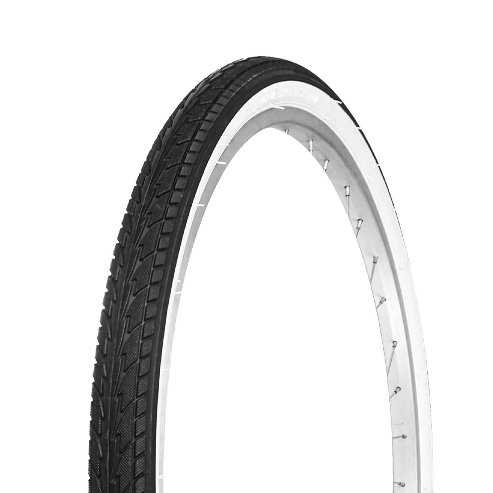 Pneu vélo 26x1.75 ZUKKA pliant mural blanc - Antidérapant drainage urbain banlieue