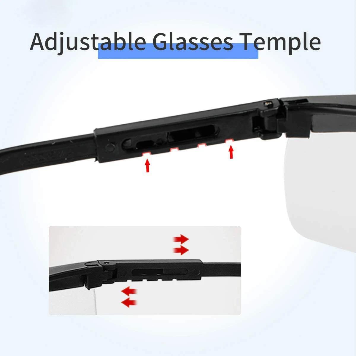 Lunettes de sécurité anti-éclaboussures pour le travail, lunettes de laboratoire, lunettes de protec