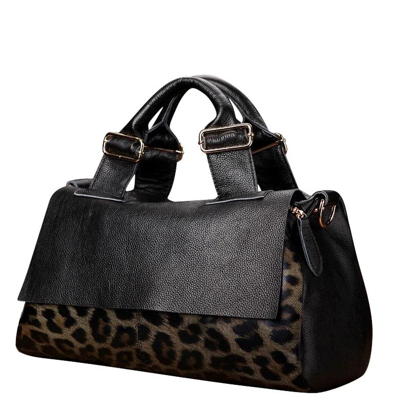 Aidrani sac à main en cuir véritable 2025 sac de mode pour femmes premium imprimé léopard marque de