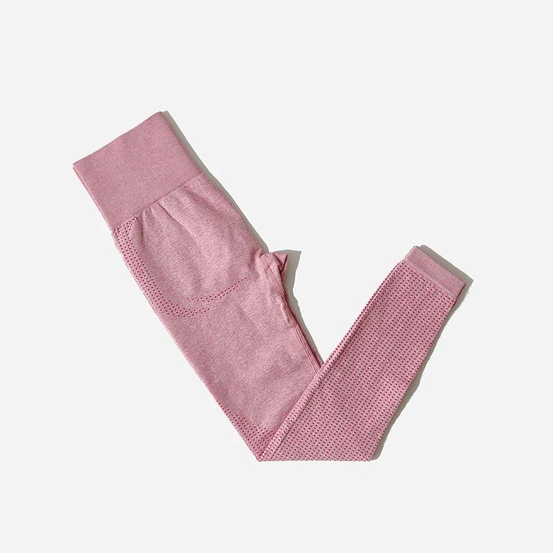 WAREBALL sans couture femmes énergie Leggings Fitness course pantalons de Yoga taille haute Leggings