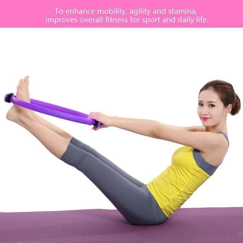 Anneau yoga Pilates cercle exercice antidérapant avec poignées pour entraînement musculaire cuisses et plancher pelvien