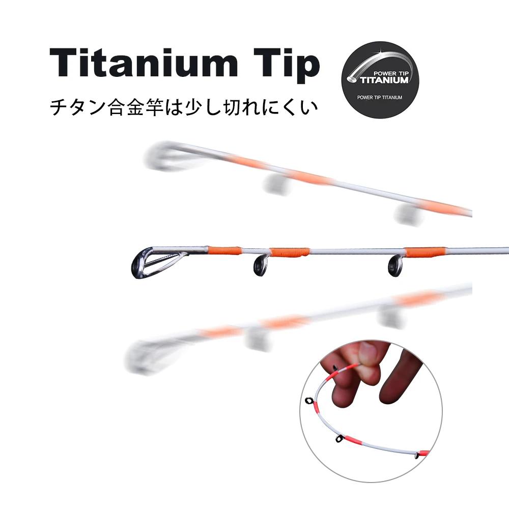PURELURE-Tianium Tip Seiche Octopus Fishing, Webfooted, Super Light, Considérant une action de 7:3,