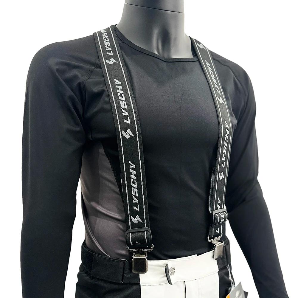 Bretelles de pantalon robustes, flambant neuves, réglables, dos en Y, pantalons de course de moto, p