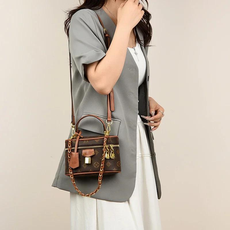 Sac bandoulière en cuir populaire pour femmes, sacs à main messager pour femmes, design classique et