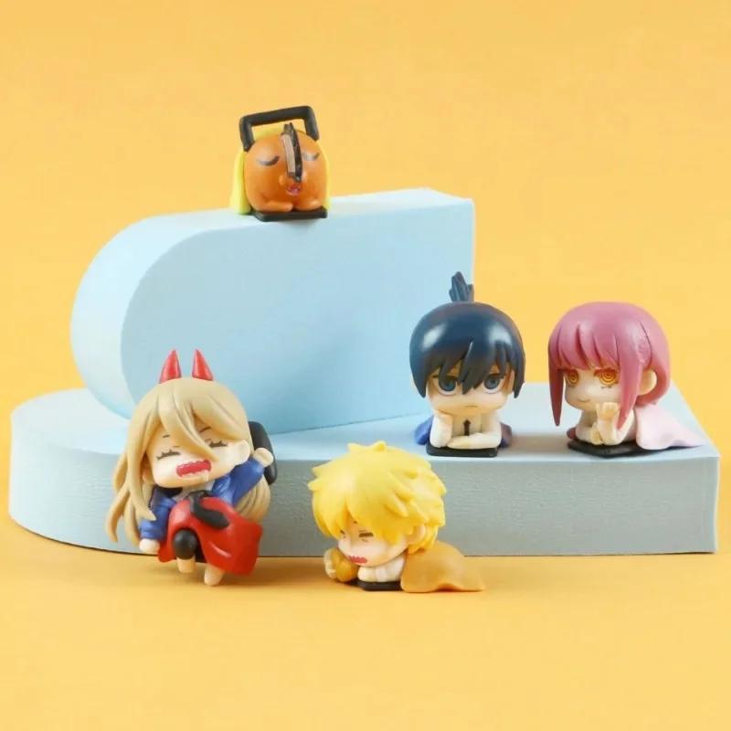 Figurine d'action Aki endormie pour homme tronçonneuse Denji, figurine d'action Kawaii, décoration d