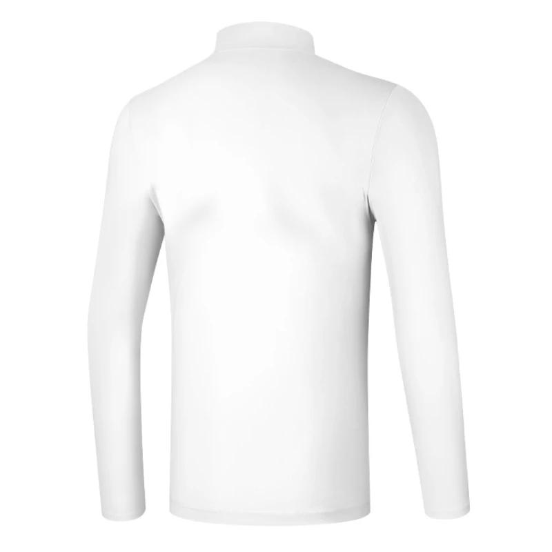 Chemise de golf homme PGM protection solaire - T-shirt Ice InjLong UV, respirant et élastique pour l'entraînement