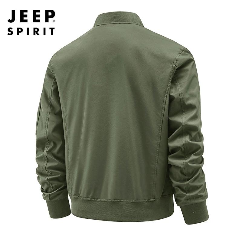 Jeep esprit pilote veste extérieure col montant vêtements de travail costume de baseball hommes prin