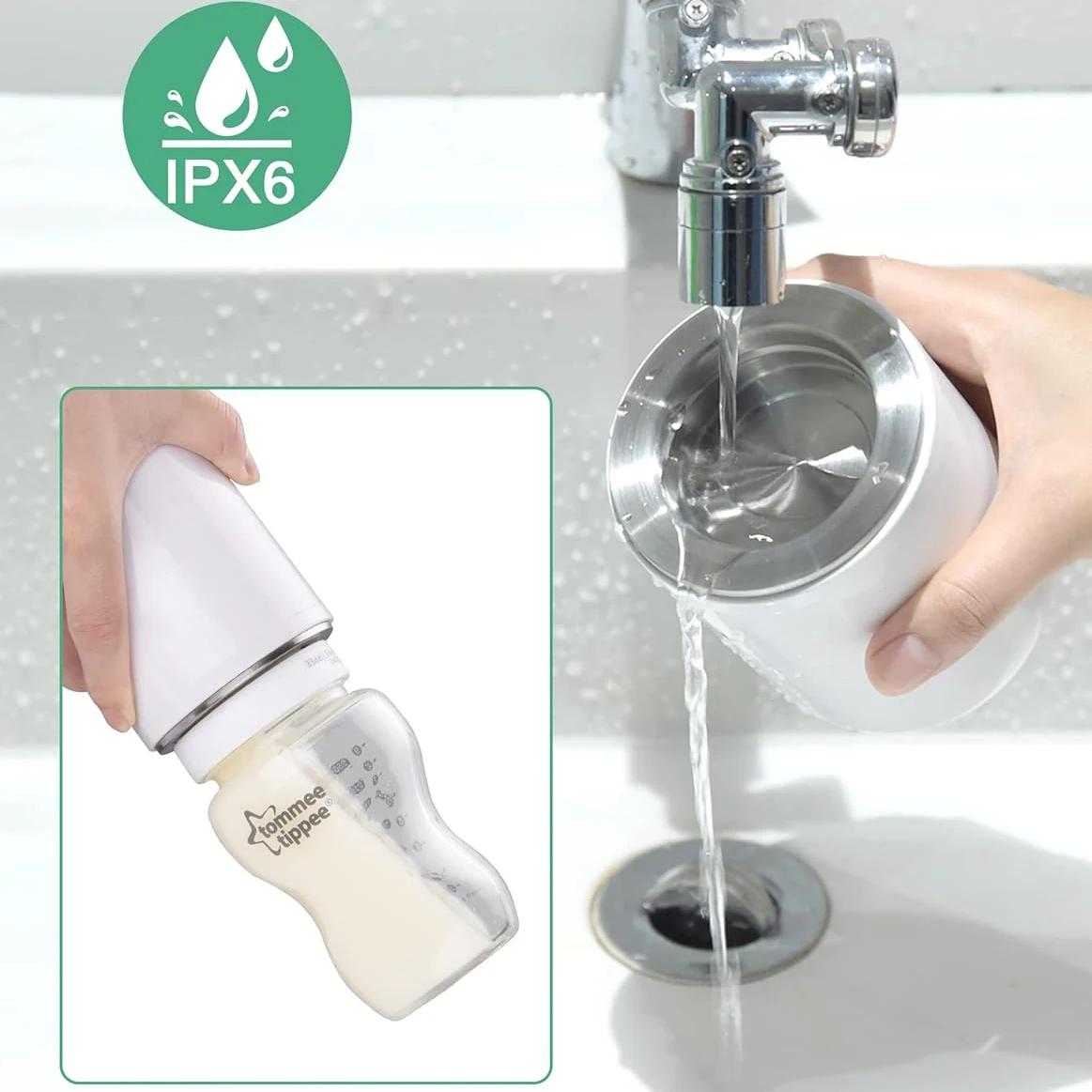 BornBL N1S Chauffe-biberon portable, chauffe-lait de voyage à chauffage rapide, chauffe-lait materne