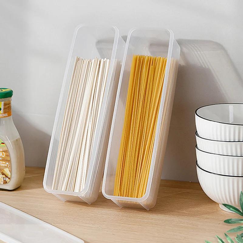 Conteneur de Spaghetti de nouilles de cuisine, boîte de rangement de conservation des céréales domes