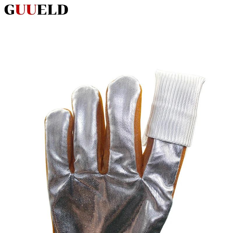 Gants de soudage tig au doigt, gants de protection thermique pour le soudage tig, gants de soudage,