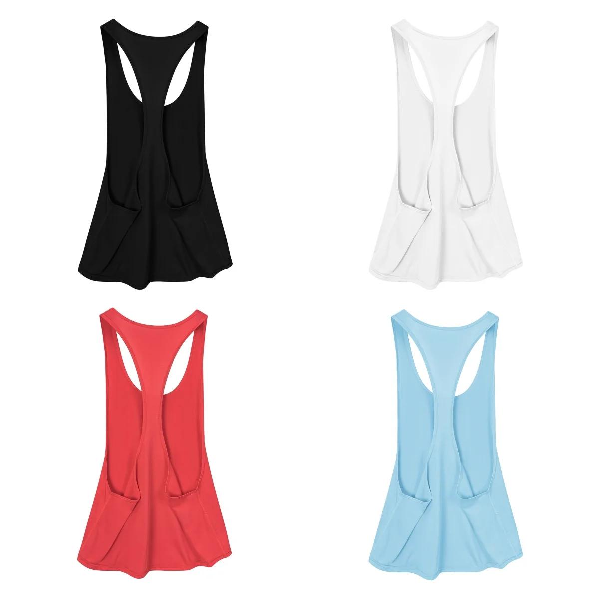STOUREG Gilet d'entraînement pour femme sans manches séchage rapide haut de fitness gymnase course c