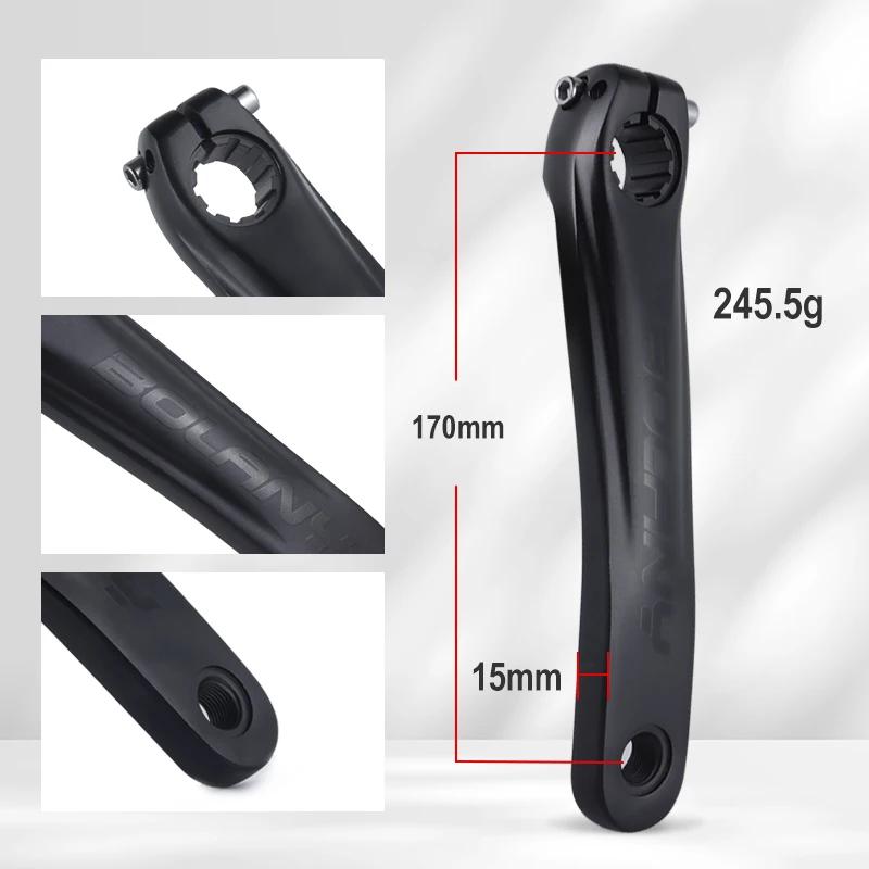 Pédalier intégré BOLANY VTT alliage aluminium BB68 170mm plateau unique 32T-36T 104BCD vélo