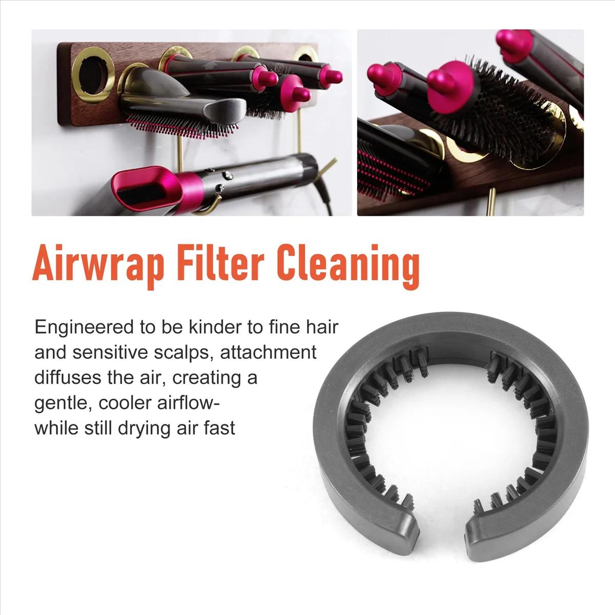 Filtre portable pour Dyson Airwrap, accessoires de souffleur anti-poussière, livres de filtre HS01,