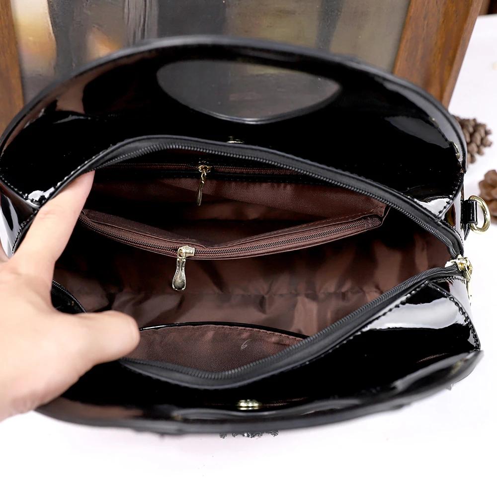 Sac à main à boulettes incrusté de diamants à la mode, nouveau style, sac pour maman élégante d'âge