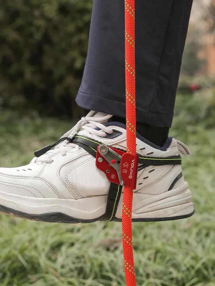 Xinda – élévateur de pied d'escalade en plein air, avec ceinture de pédale, équipement de corde SRT,