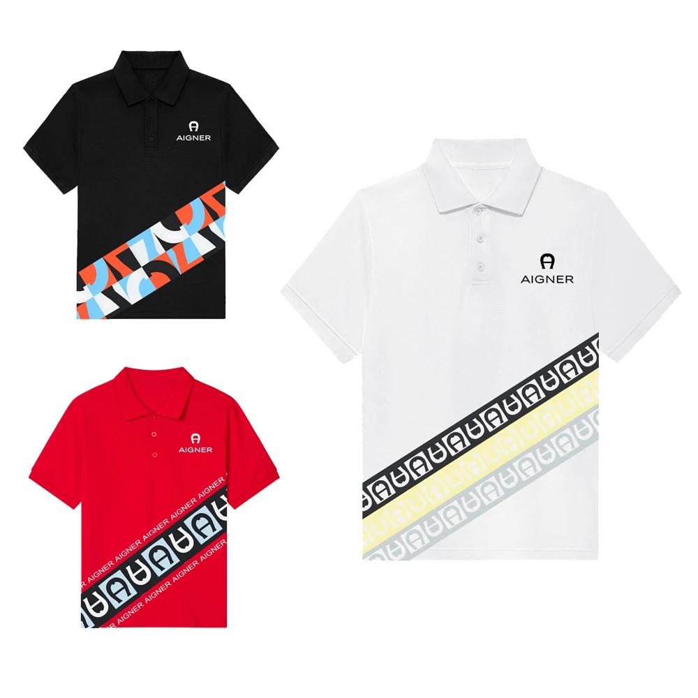 Polo d'été pour enfants, vêtements à manches courtes pour garçons, haut imprimé à la mode pour jeune