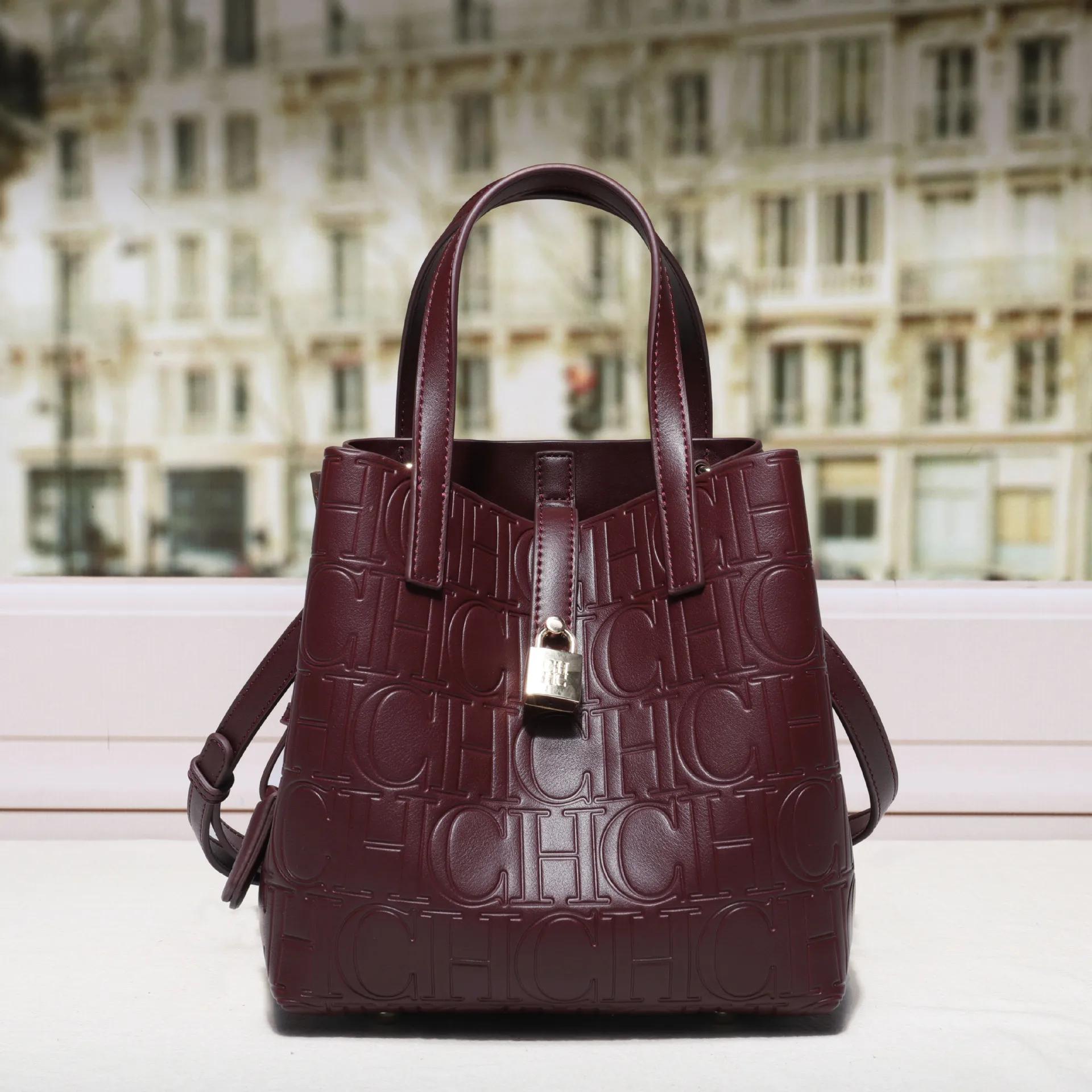 Sac à main grande capacité de marque de luxe, imprimé lettres, avec fermoir, tendance 2025, sac band