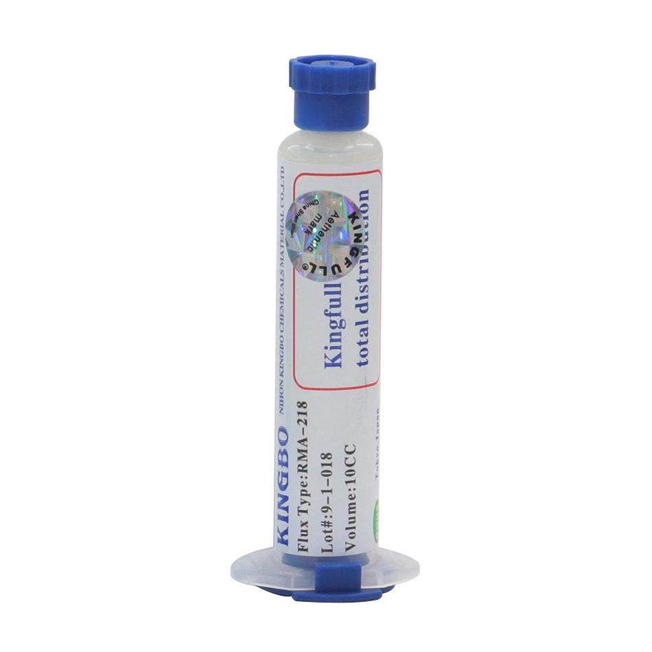 KINGBO RMA-218 original 10cc, flux de haute qualité, sans nettoyage, livraison gratuite par aiguille