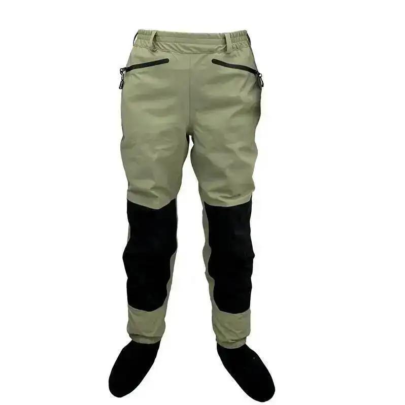 3 couches respirant imperméable à l'eau pêche à la mouche taille cuissardes bas haut pantalon Wader
