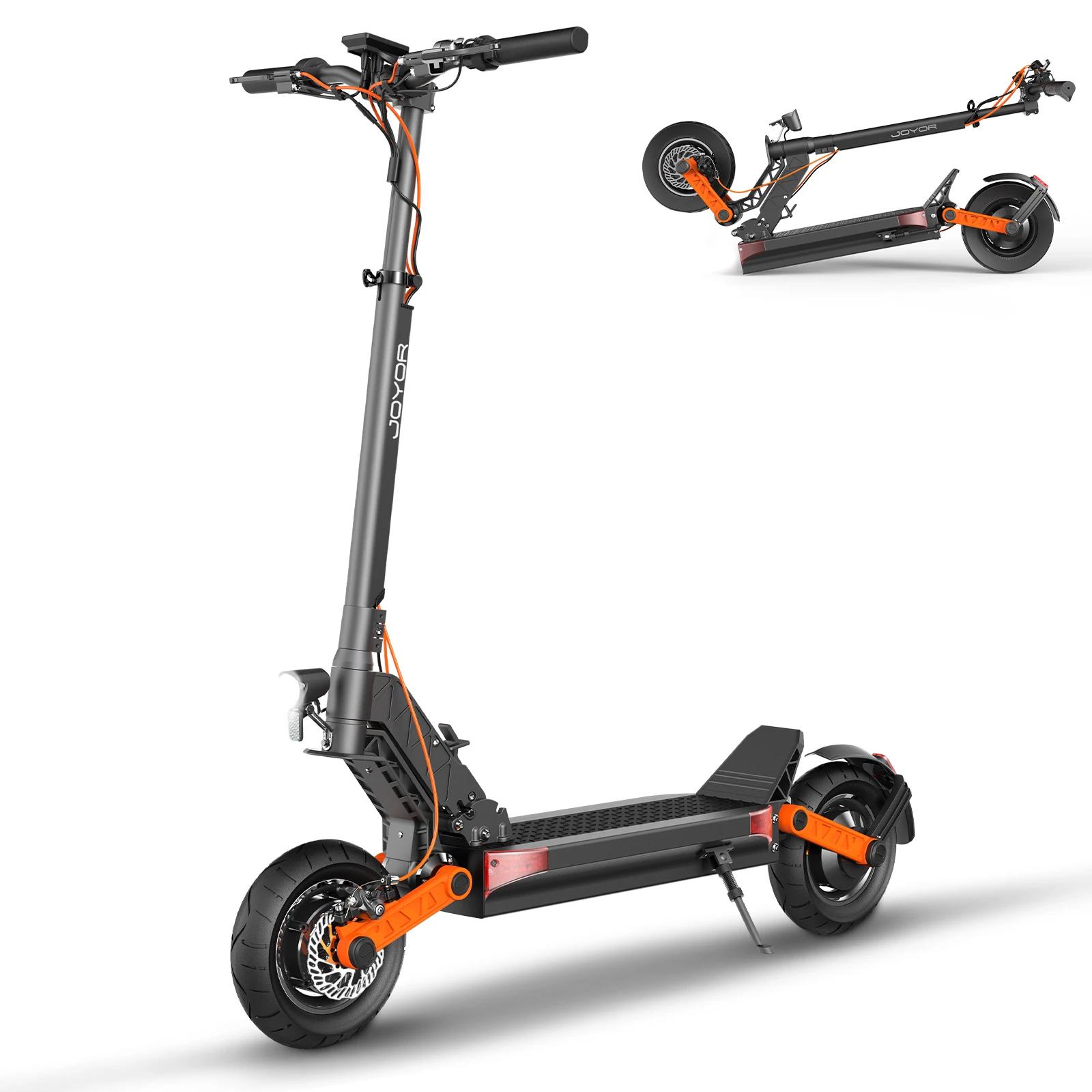 Joyor – trottinette électrique pliable S5 pour adulte, 10 pouces, batterie de 48V, 13ah, 600W