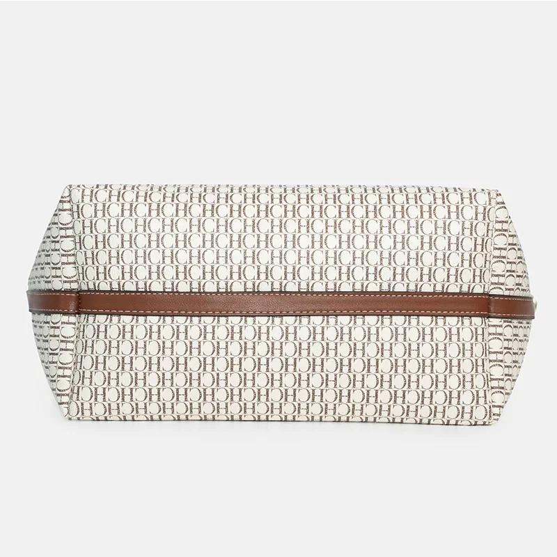 CH – sac à bandoulière essentiel de grande capacité pour femmes, Design multifonctionnel imprimé ave