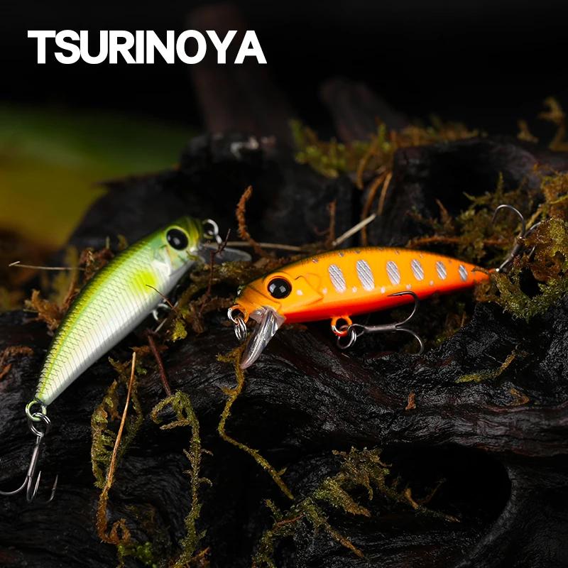 TSURINOYA 46S leurre de pêche méné coulant intrus 46mm 5g truite artificielle Ajing ruisseau lac Jer
