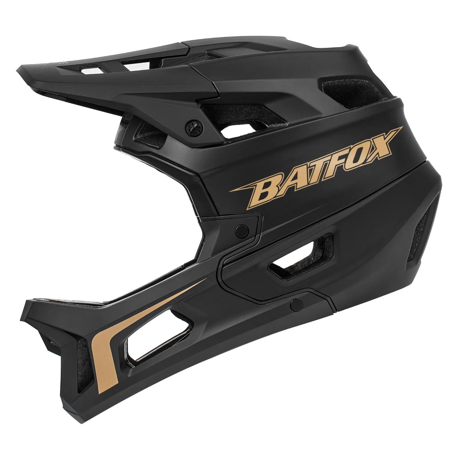 BATFOX-Casque intégral pour VTT DH, casque de vélo de descente, casque de vélo de montagne, casque d