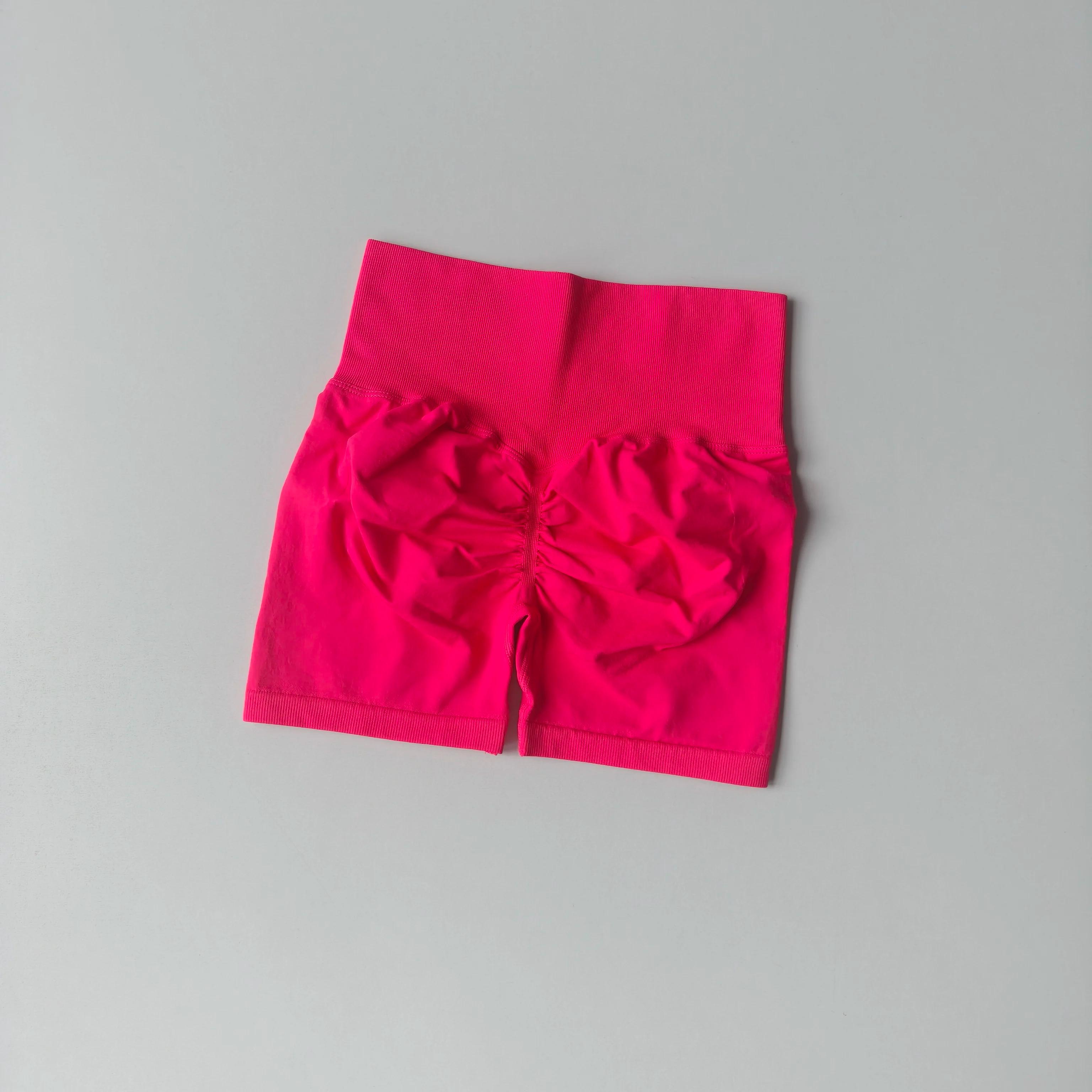 Short de Yoga taille haute pour femmes, short de Fitness respirant, levage des fesses, sport, course