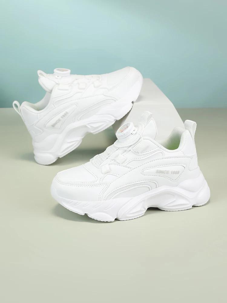 🔥 Sneakers pour enfants entièrement noires avec boucle rotative | Très facile à mettre et à enle