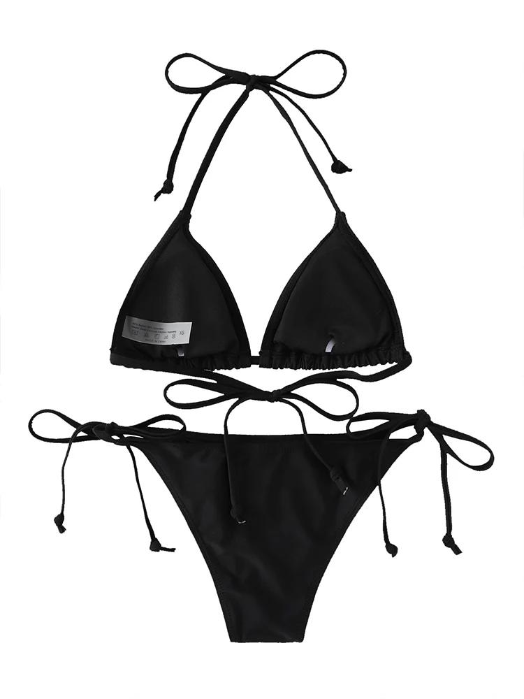 2024 mode Sexy maillot de bain femmes Bikinis ensemble Triangle maillots de bain String maillots de