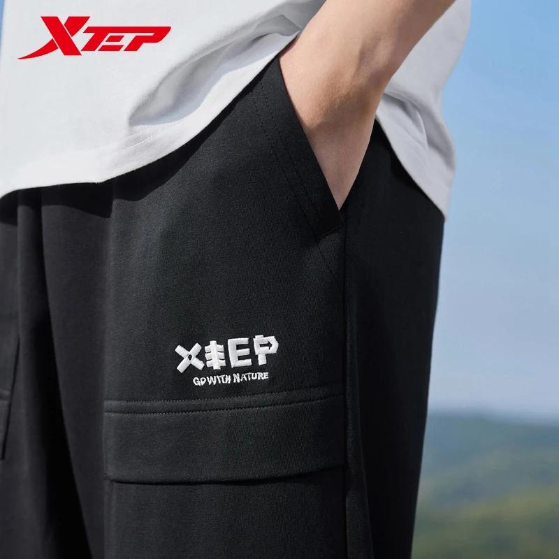 Xtep pantalons tricotés pour hommes été durabilité pantalons pour hommes formation décontracté confo