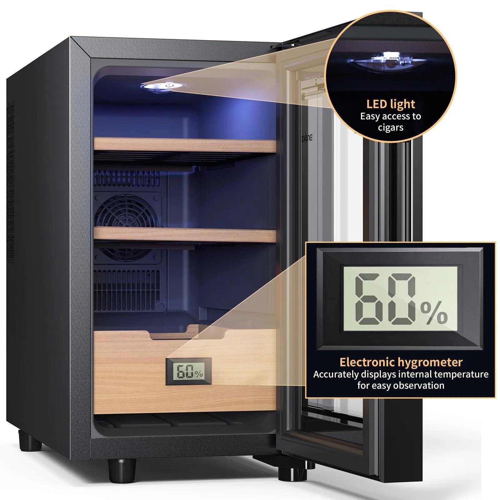 Humidificateur électrique 23L capacité de 150 points avec casques espagnols 93.Wood et NO-23A MELEle