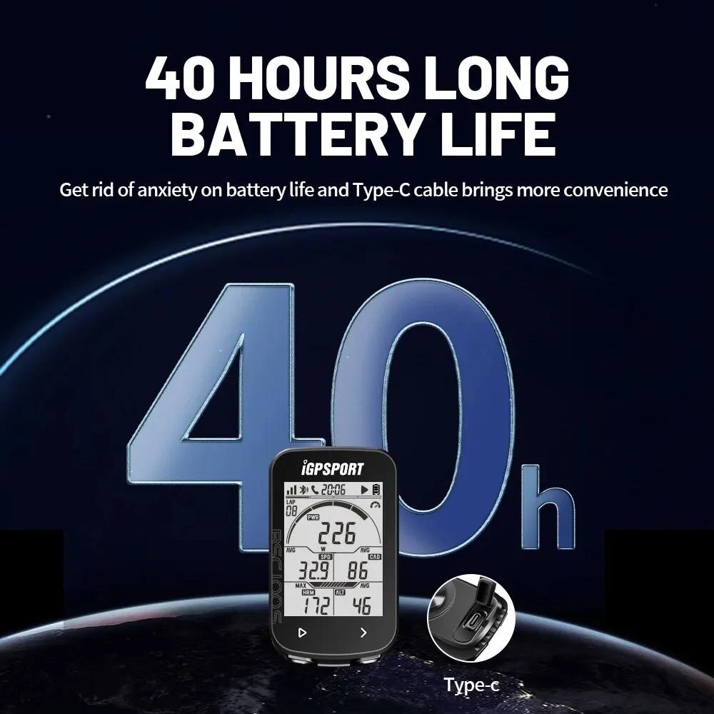 GPS Vélo Ordinateur IGPSPORT BSC100S Cycle Sans Fil Compteur De Vitesse Vélo Numérique Chronomètre V