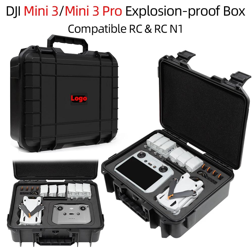 Pour DJI Mini 3 étui antidéflagrant Mini 3 Pro sac Portable boîte étanche coque rigide grande capaci