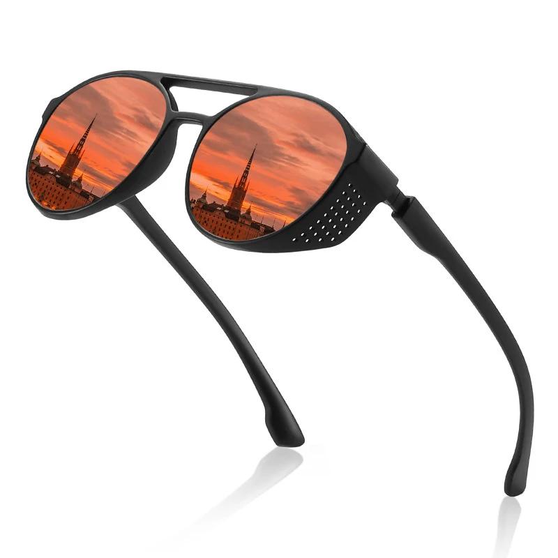 Nouvelles lunettes de soleil lunettes de conduite lunettes de soleil polarisées hommes femmes boîte