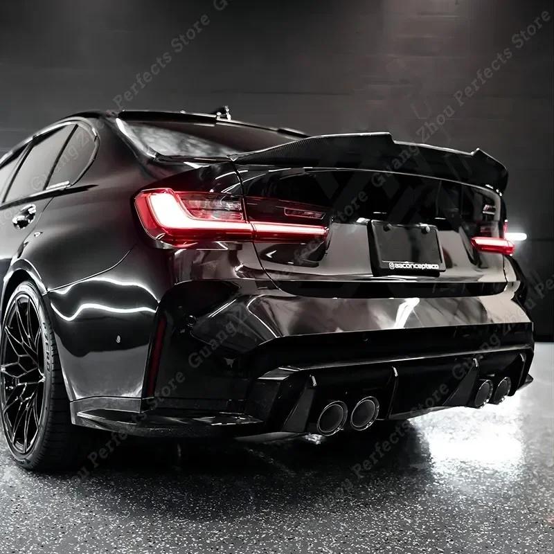 Becquet de toit arrière de style PSM pour BMW, accessoires de voiture ABS, adapté pour BMW Série 3,