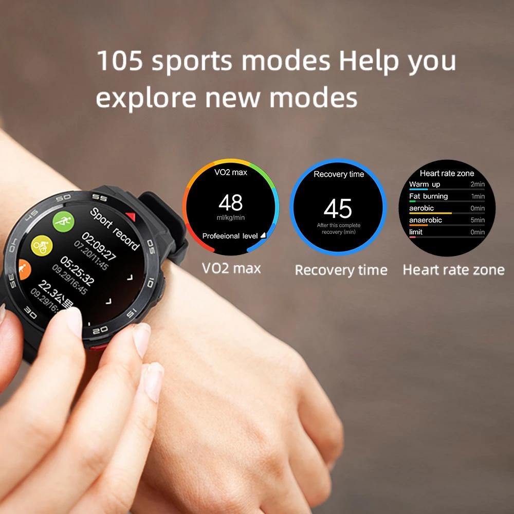 Mibro GS pro smartwatch 1,43 pouces AMOLED HD Screen GPS Locator 5atm boîtier étanche en acier inoxy