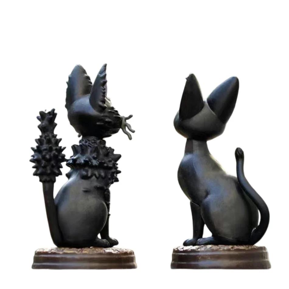6 pièces/ensemble dessin animé chat noir Jiji Gigi Figure PVC Action jouet poupée modèle ensemble ch