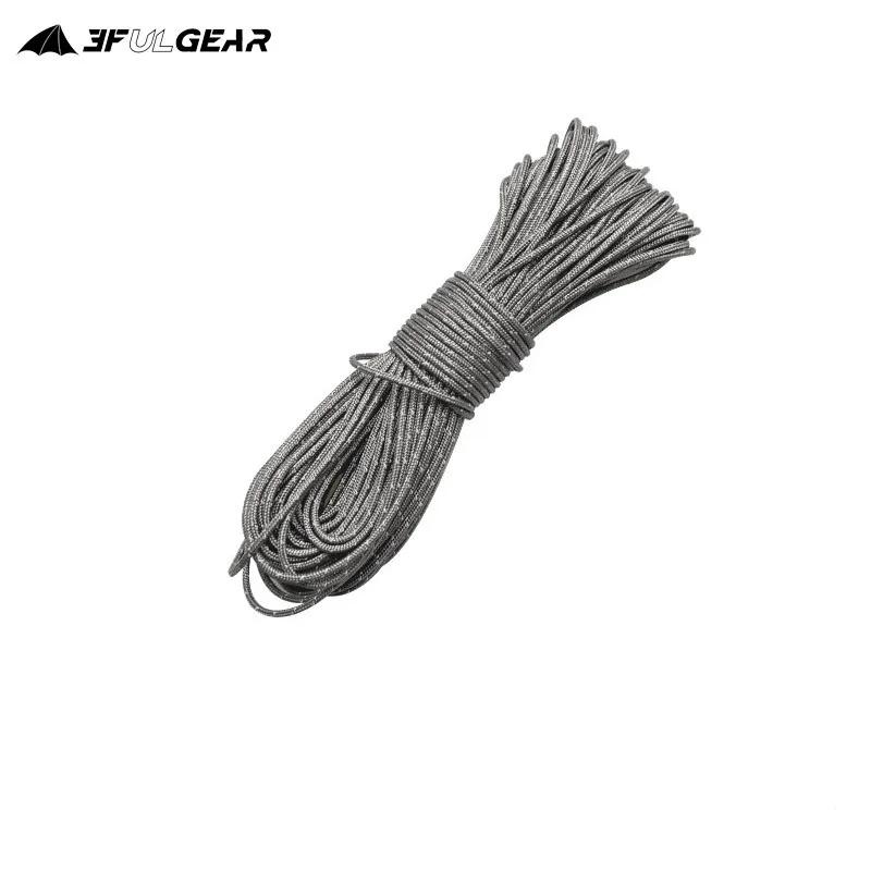 3F UL GEAR extérieur 1.5MM 20 mètres corde réfléchissante Dyneema tente de Camping corde à vent UHMW