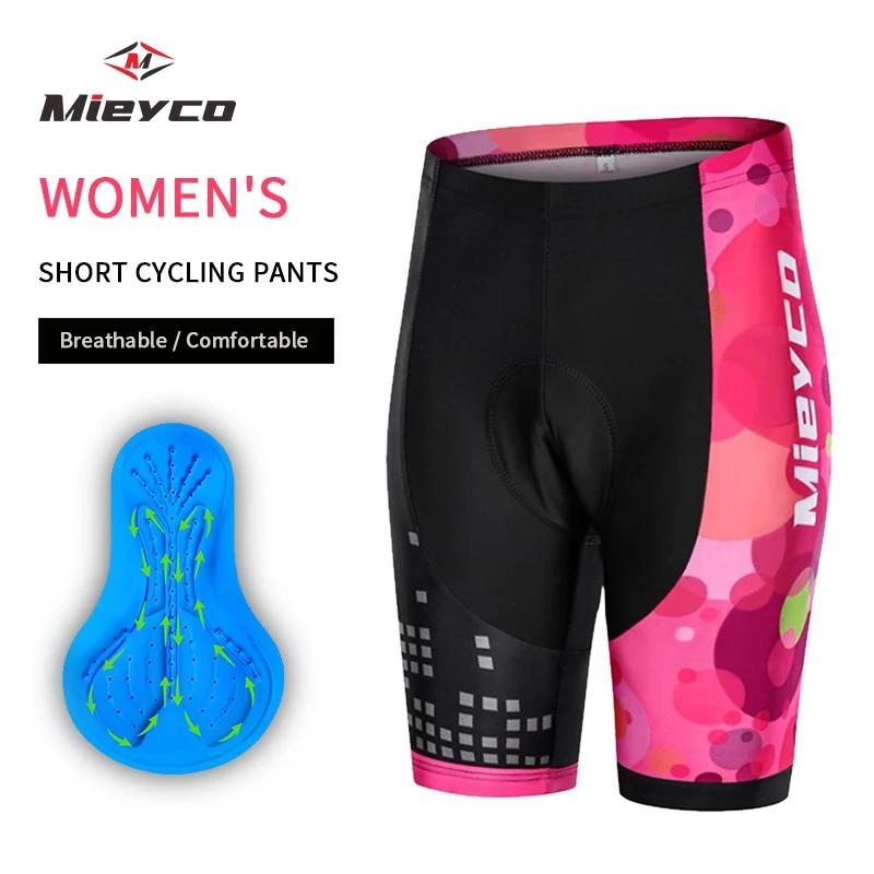 Short de cyclisme femme short de vélo rembourré 3D séchage rapide vtt VTT pantalon court vélo collan