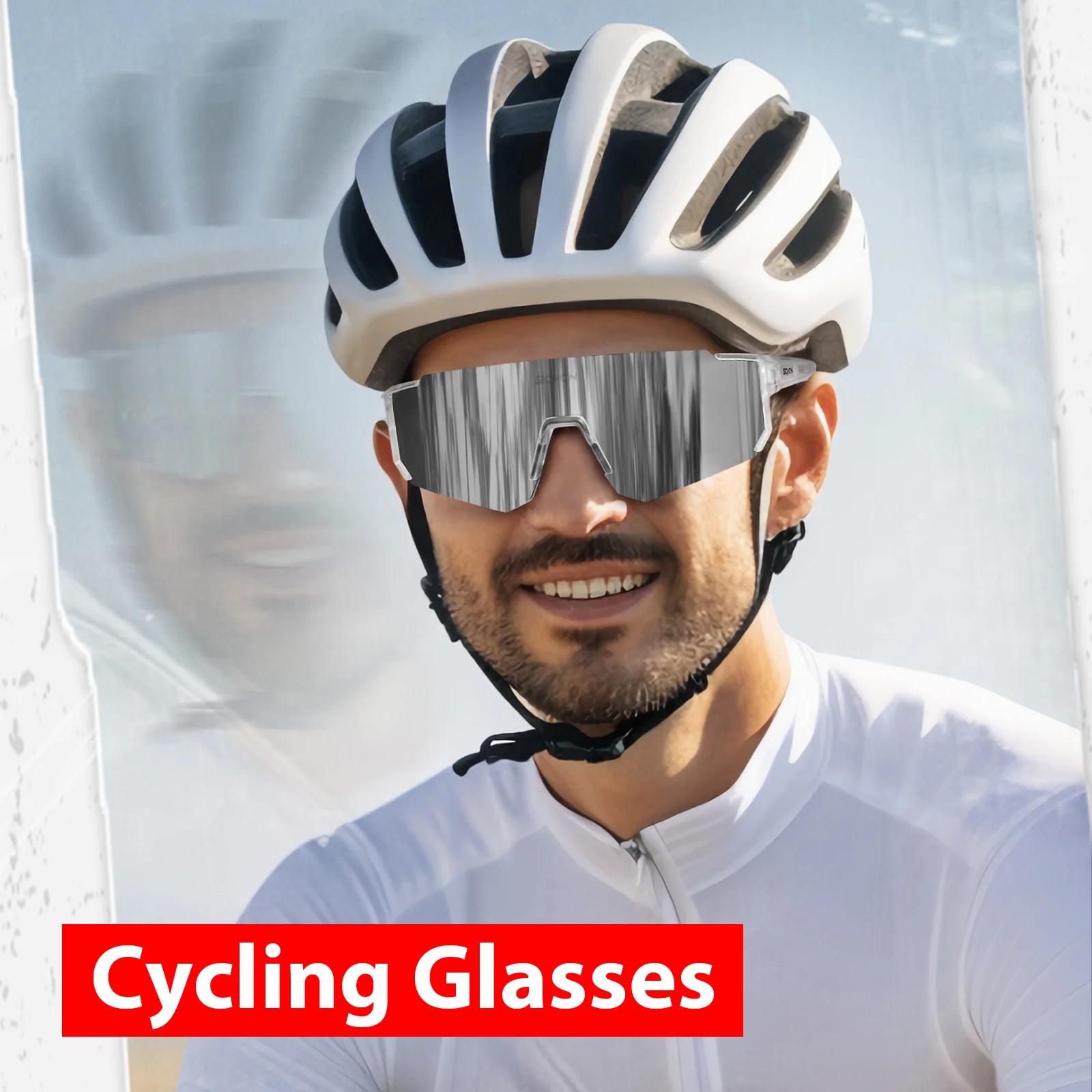 SCVCN cyclisme en plein air lunettes de soleil photochromiques hommes vtt vélo lunettes sport escala