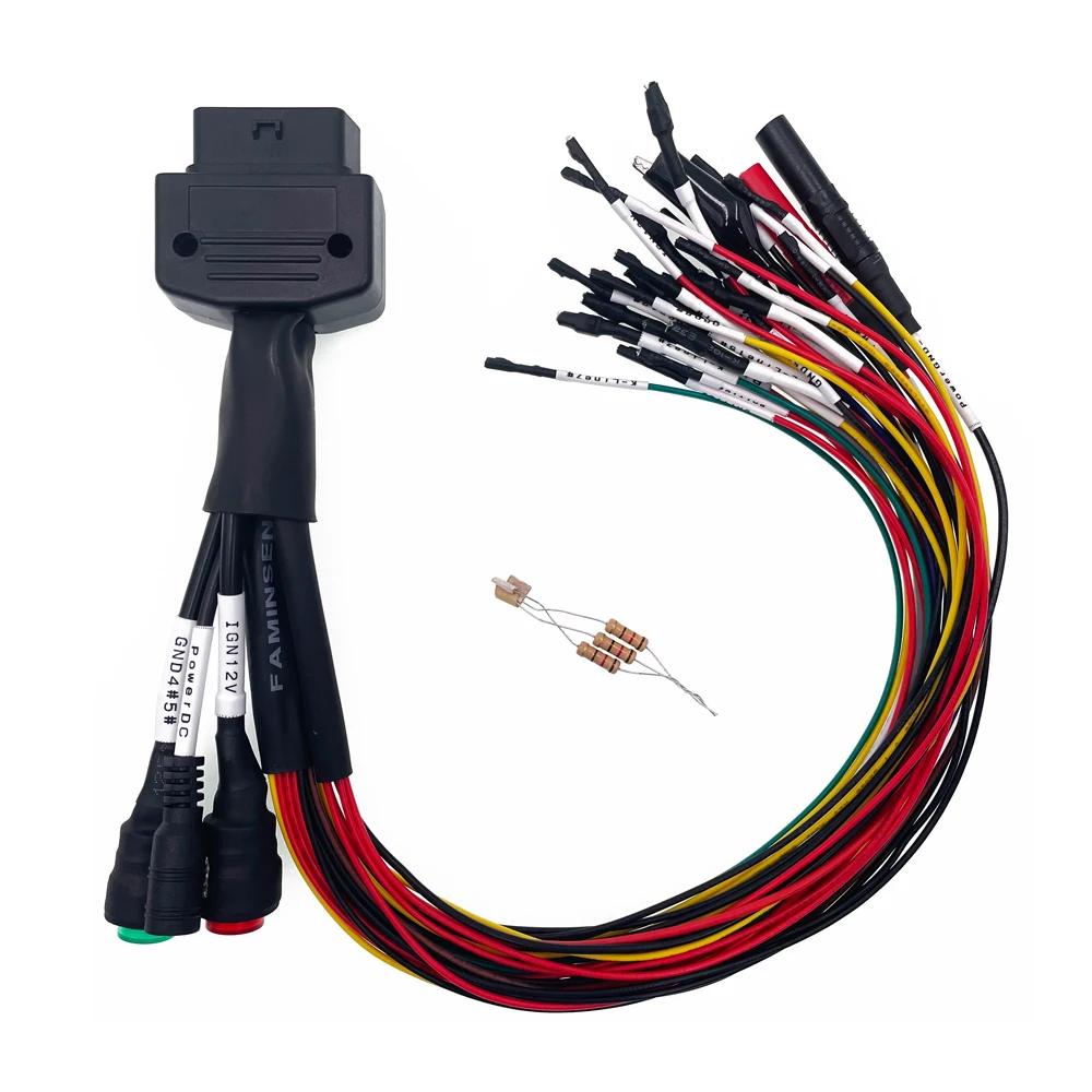 Outils de réglage de puce ECU pour MPPS, KESS V2, pigments ECU, travail d'établi, installation du câ
