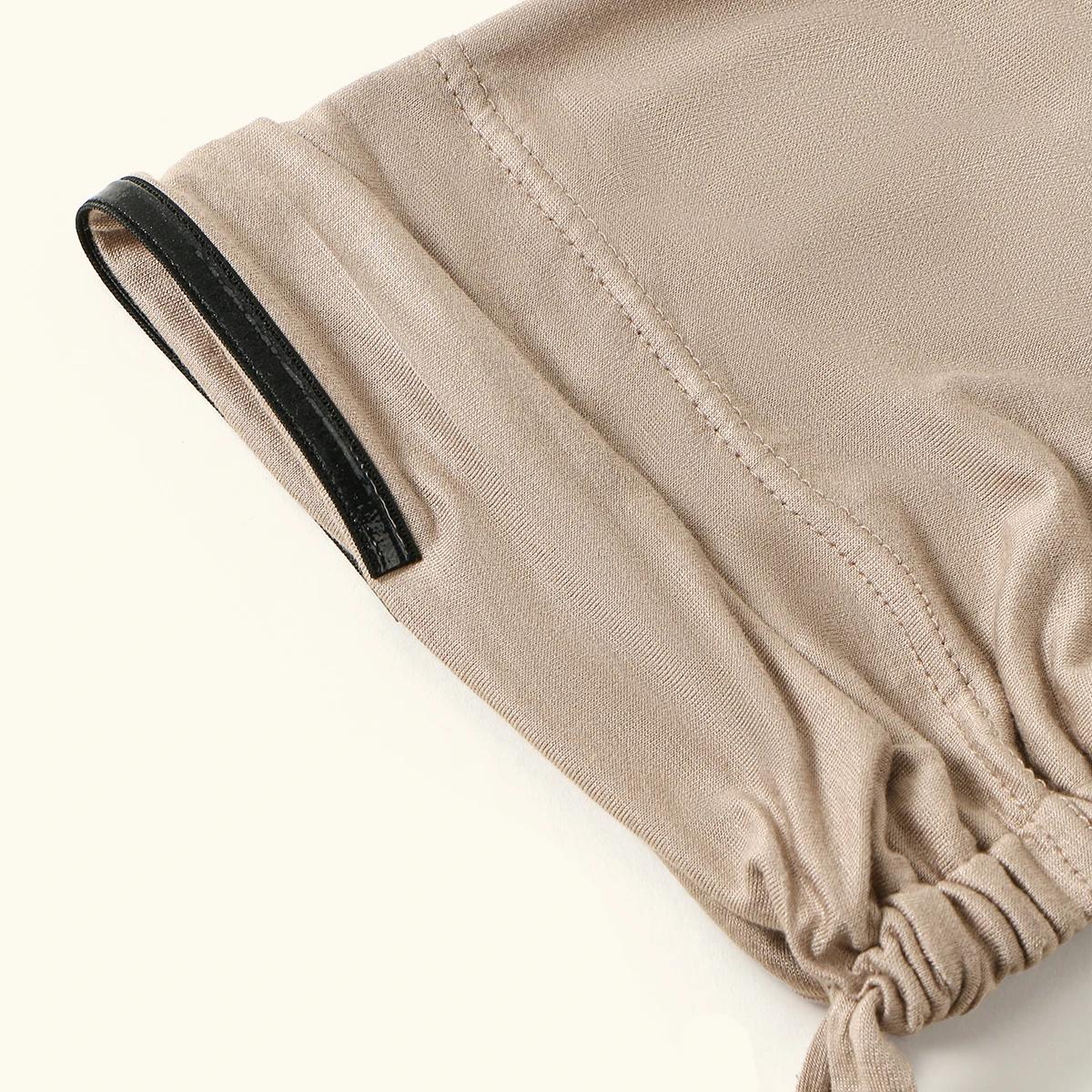 Haute qualité coton Modal Hijabs anti-dérapant élastique cravate dos casquettes intérieures foulard