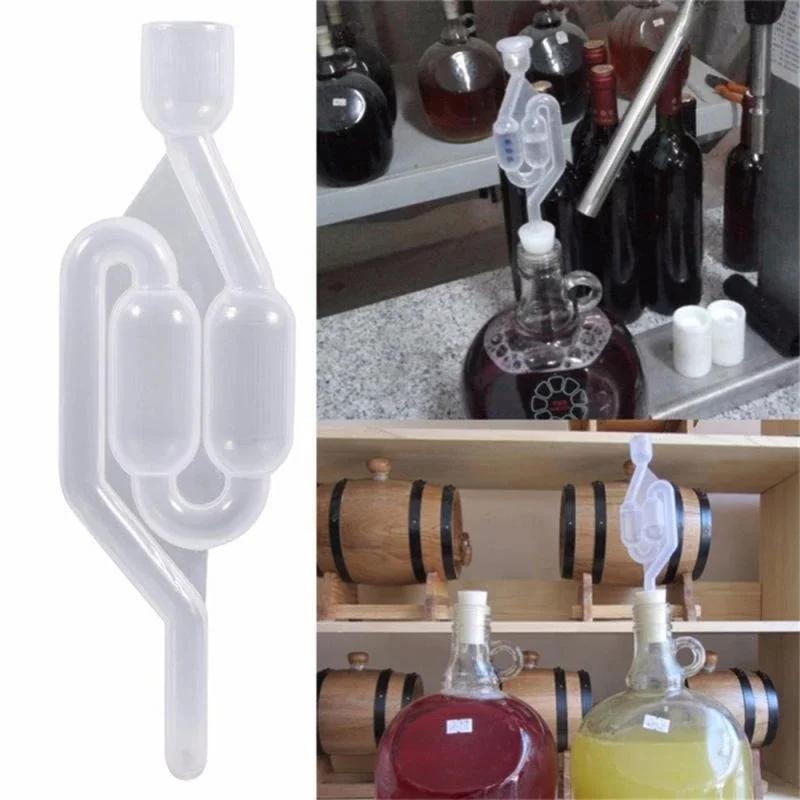 sas en forme de S, sas à bulles pour brassage à domicile, bouchon Carboys, Valve d'étanchéité de fer