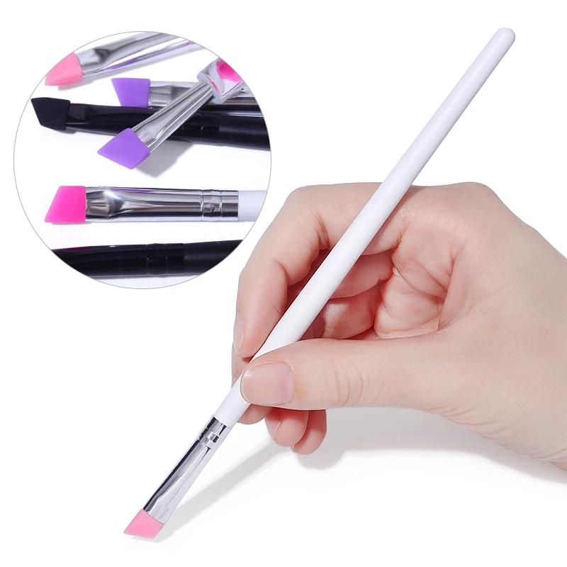 Brosse de levage de cils en Silicone, outil de séparation de stratification des cils, fourniture d'e